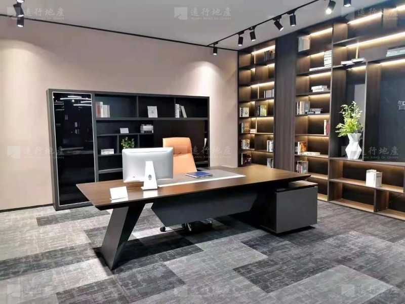 高端办公氛围户型方正环境优美精装修带家具_1