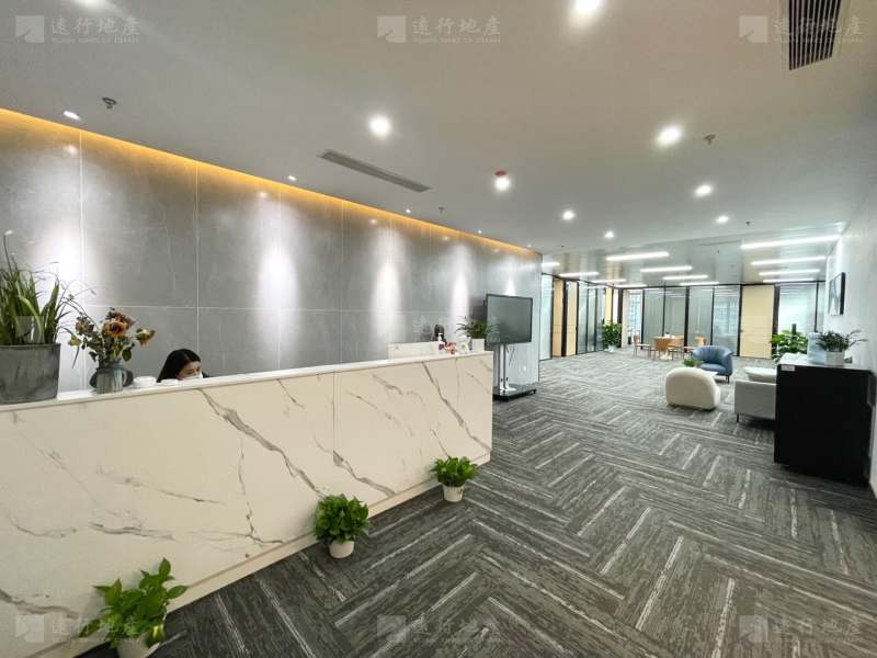 钱江新城 迪凯国际中心 精装修办公室出租 家具配套_5