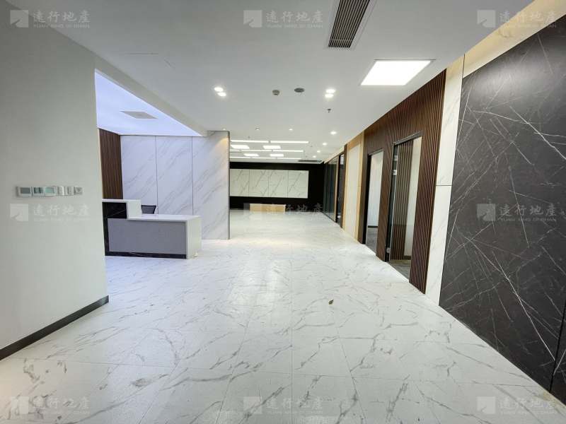 钱江世纪城博地中心，精装修办公室出租，家具可提供_6