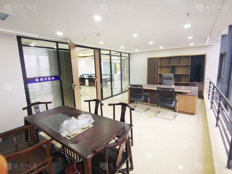 豫茶大厦 318平热租面积 精装修带家具 户型方正_3