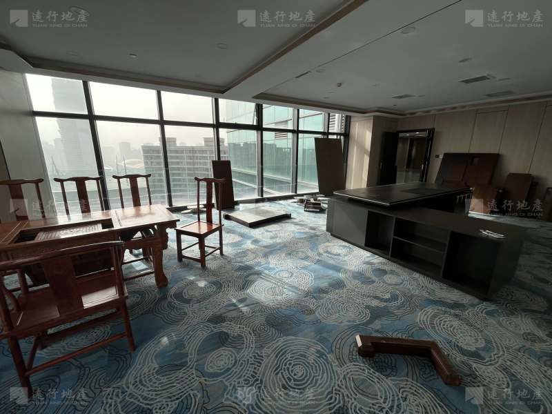 中国人保大厦丨449㎡丨精装修带家具丨正对电梯口_1