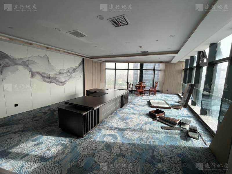 中国人保大厦丨449㎡丨精装修带家具丨正对电梯口_7