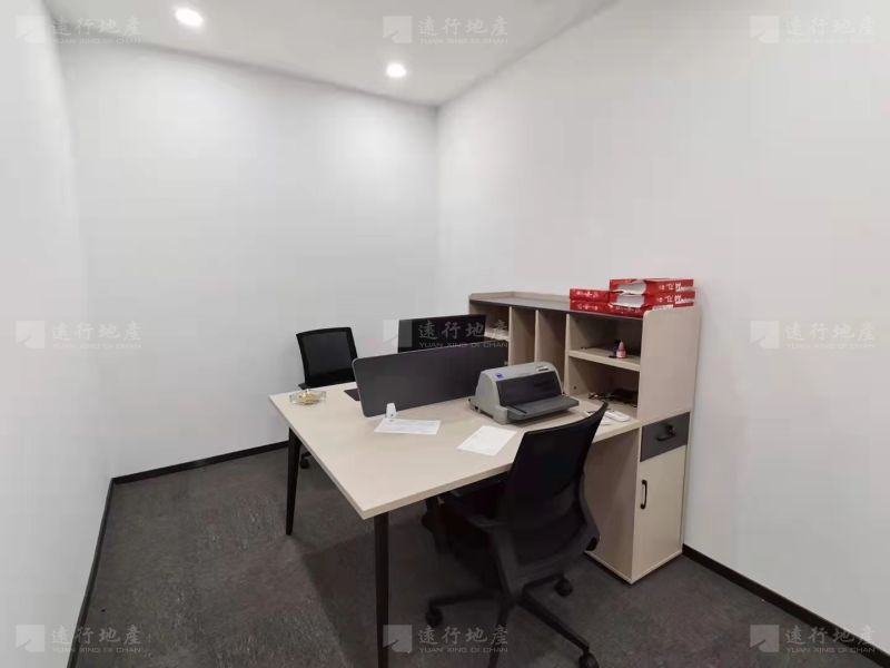 凤城四路丨3个办公室165平精装全配丨办公氛围好_2