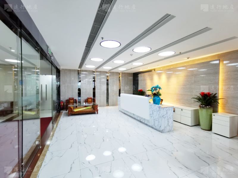 业主直租 传化中心300平 精装带家具 正对电梯口_7