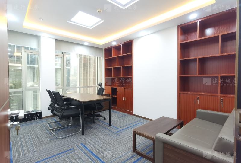 高新区中国太平金融大厦 精装带家具 正对电梯_8