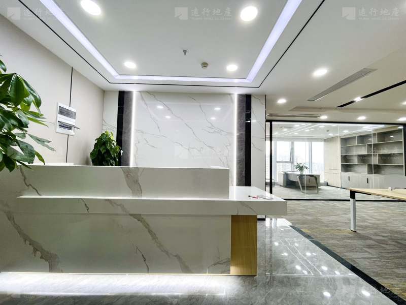 锦江工业园 5隔间30工位 高区视野 正对电梯口！_8