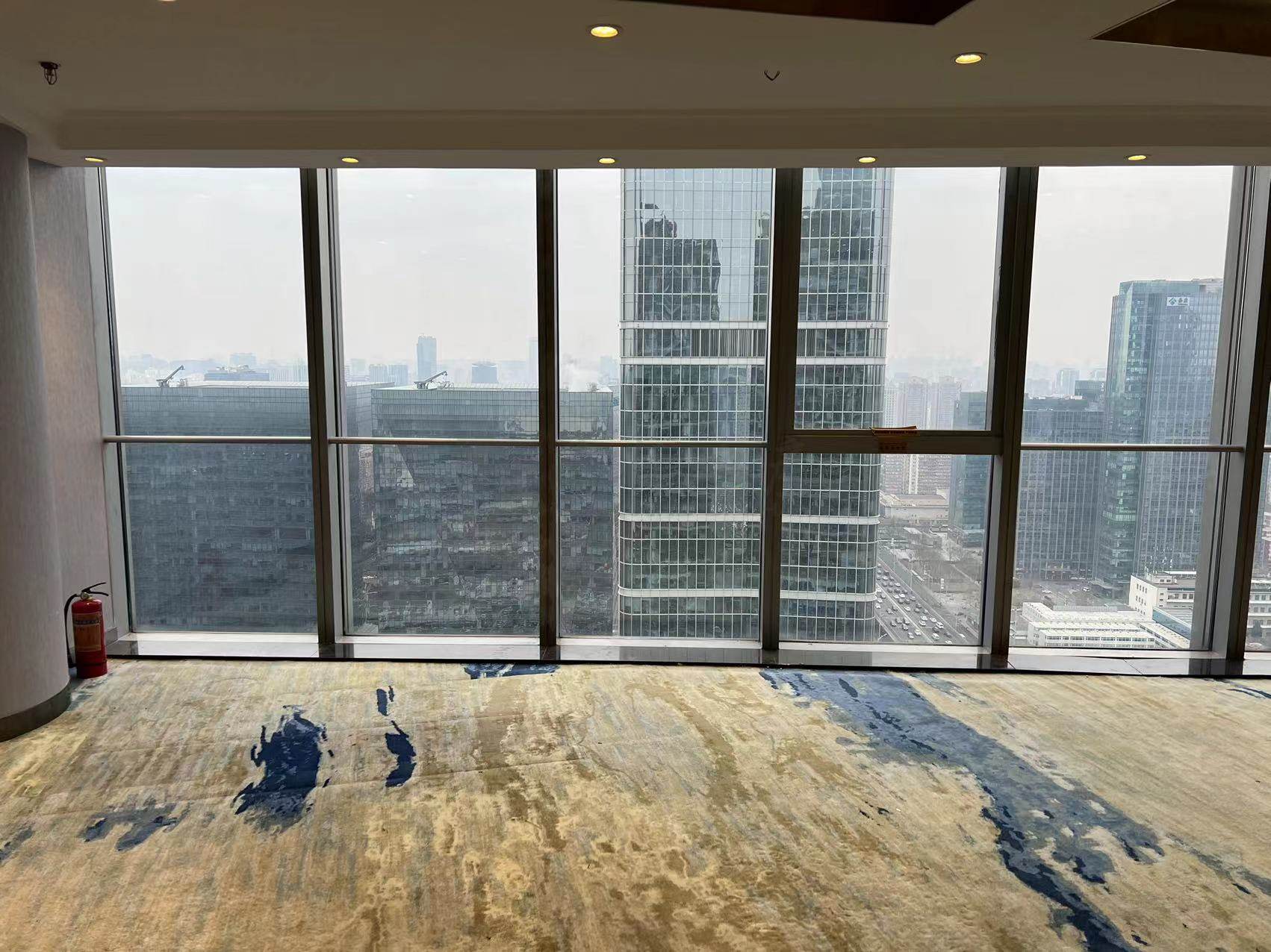 北京财富中心写字楼正对央视随时看房正对电梯_6
