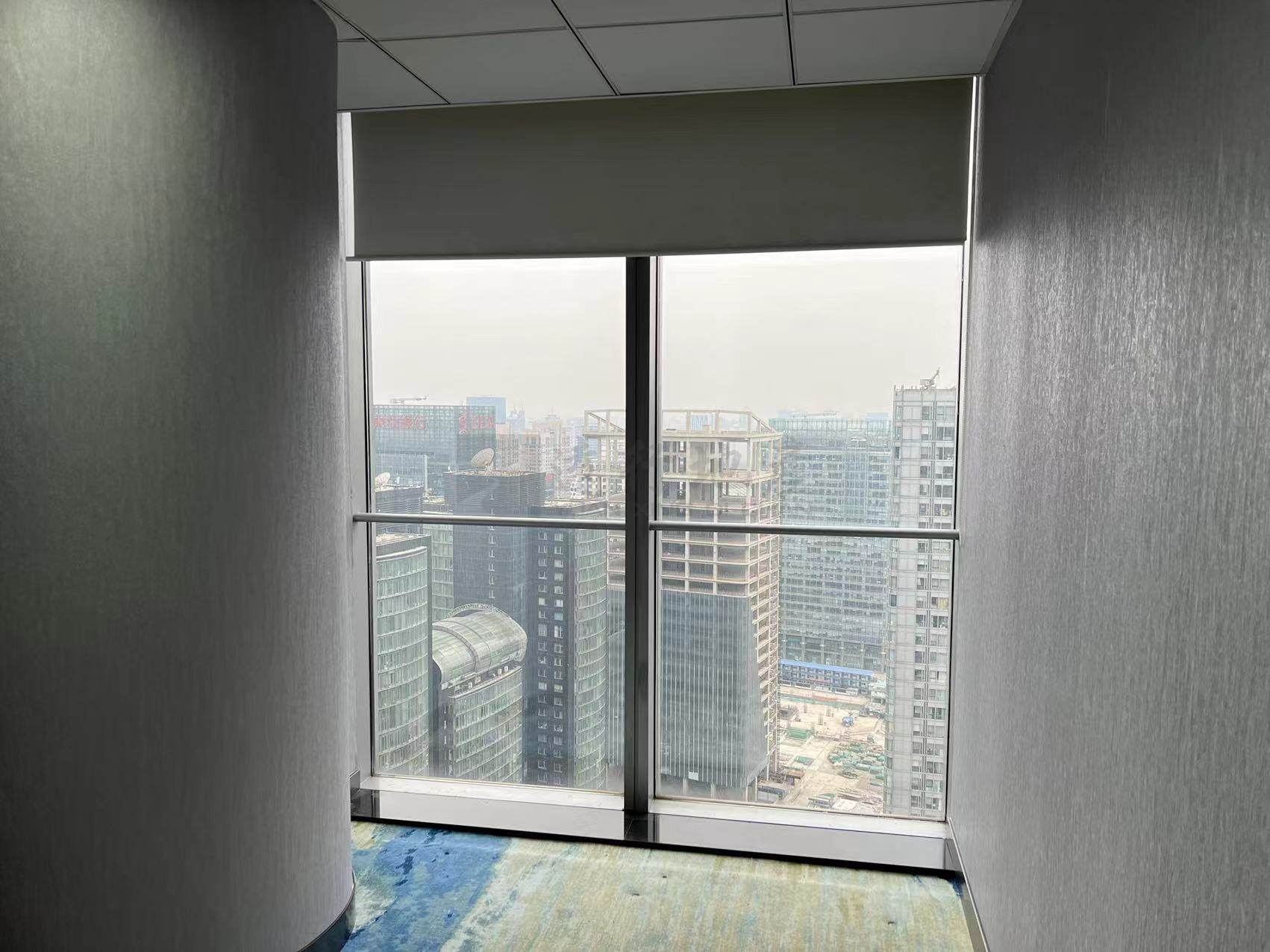 北京财富中心写字楼正对央视随时看房正对电梯_8
