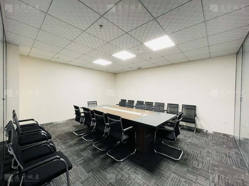 高新半层写字楼 格局合适 超大会议室老板间可看房_4