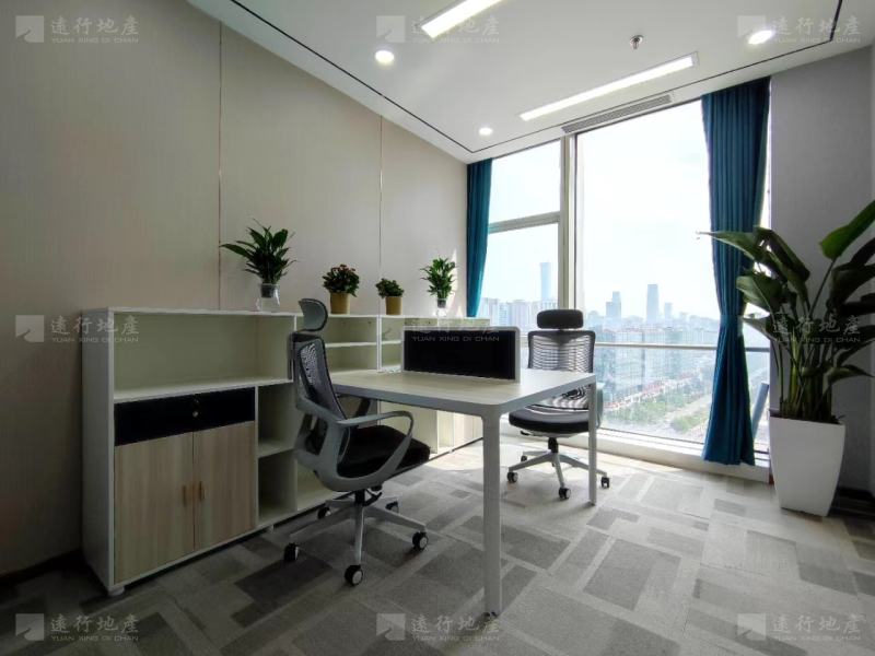 首东国际办公室出租，南向采光精装修带家具，可注册_4