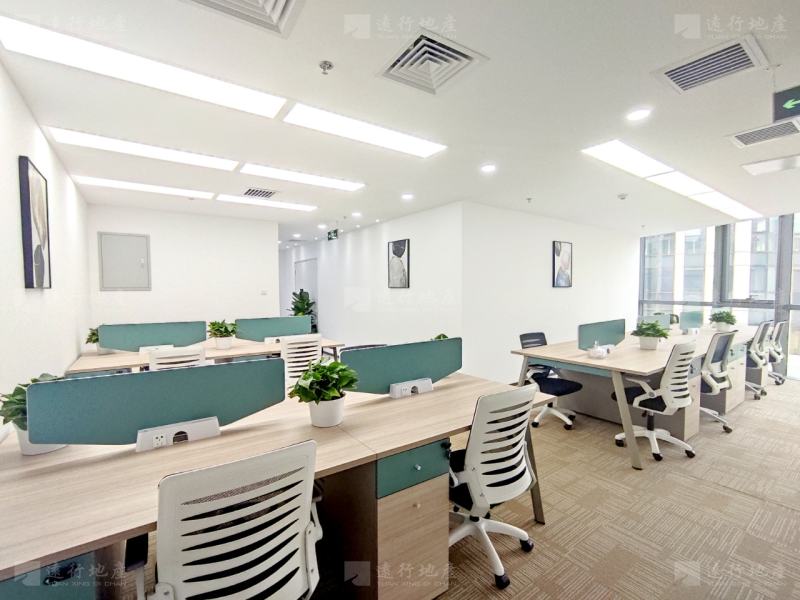 办公室丨雍和大厦 新出300层面积 精装修 可看房_4