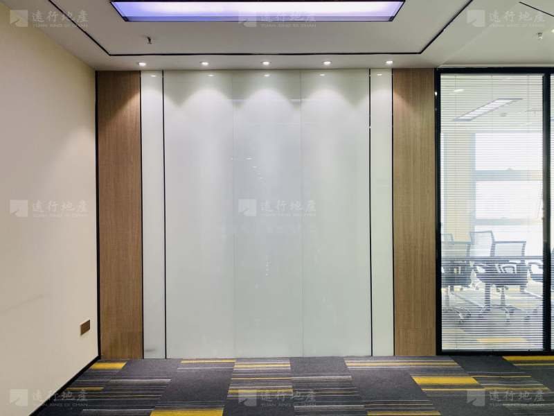 汉街总部国际丨正对电梯口丨精装修带家具丨双面采光 _6