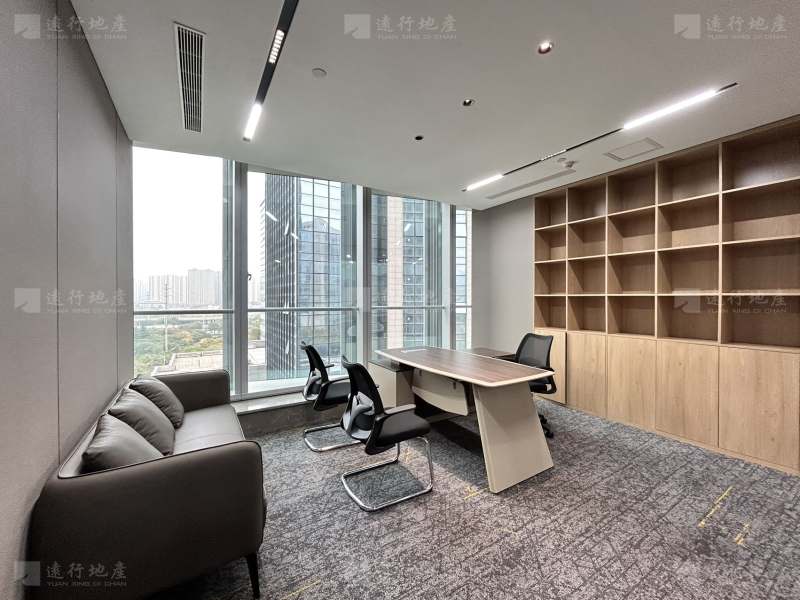 高新半层写字楼 格局合适 超大会议室老板间可看房_3