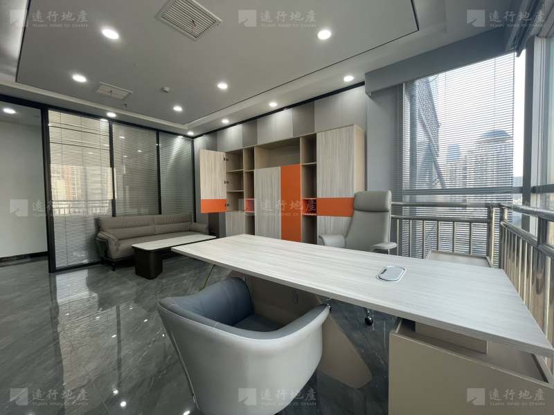 中铁科技大厦 高区舒适办公房 正对电梯口 双面采光_6