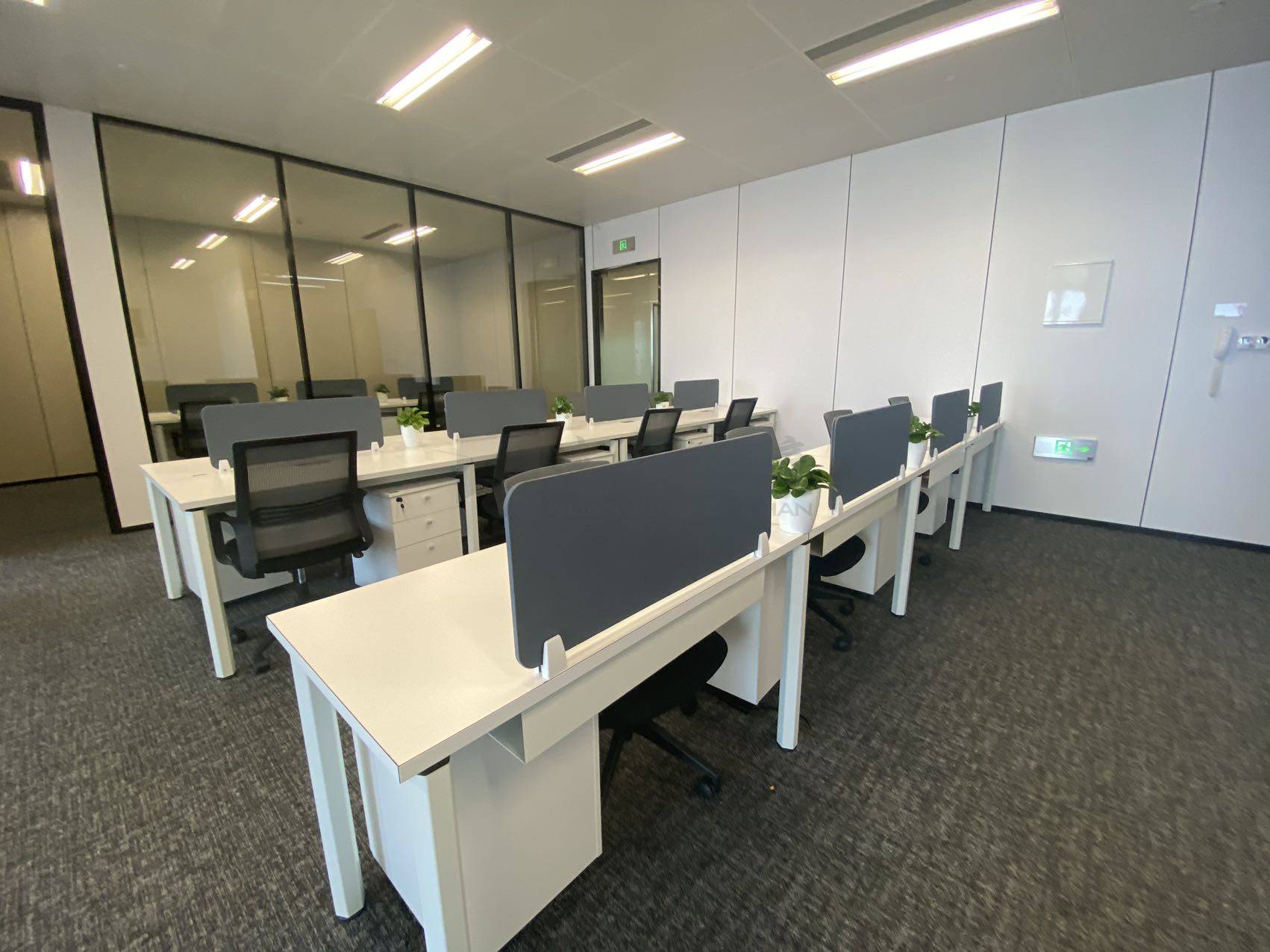长沙芯城科技园500平 6办公室 超大大厅 _6