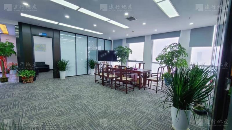 汉街总部国际高区 双面采光 定制装修 精装修带家具_3