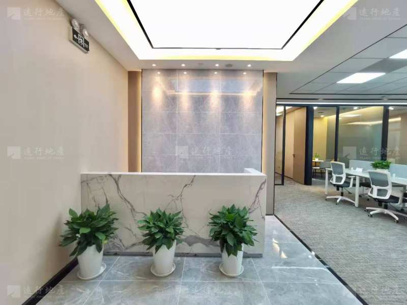 中港汇黄浦，豪华装修，拎包办公，高区，正对电梯急租_6
