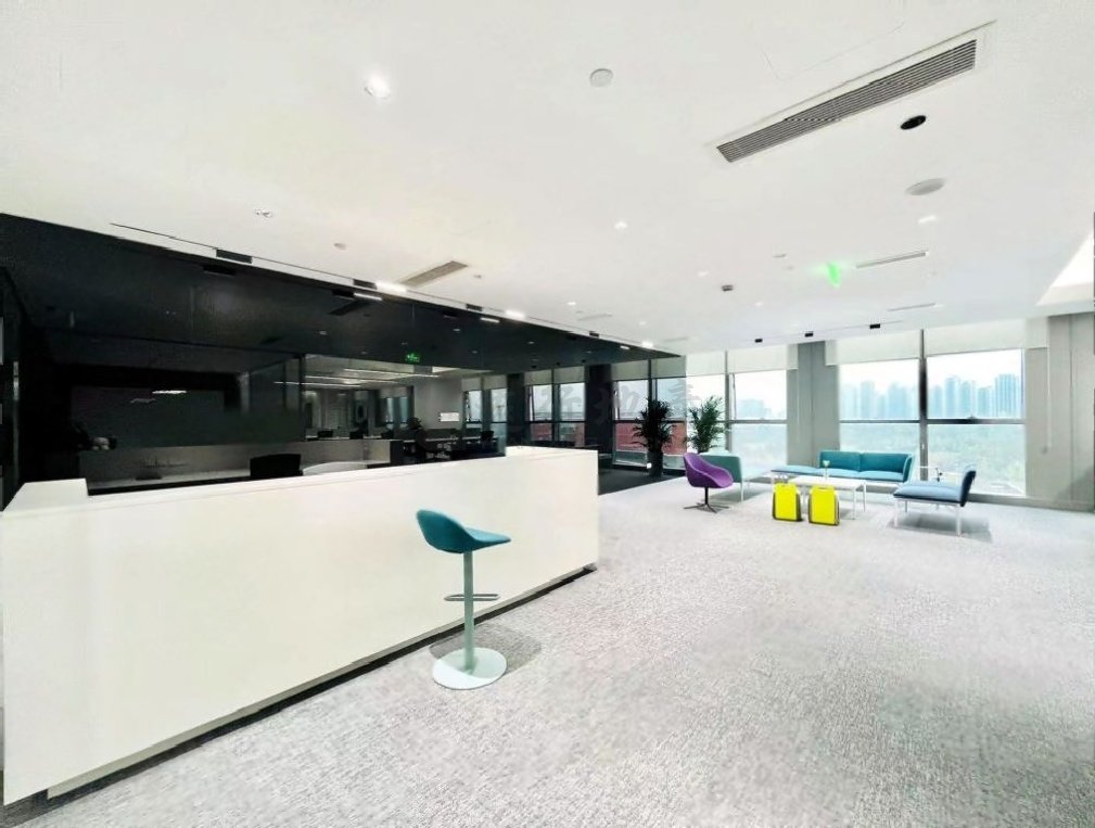 超甲写字楼博瑞大厦新出办公室300平米正对电梯高区视野好_3
