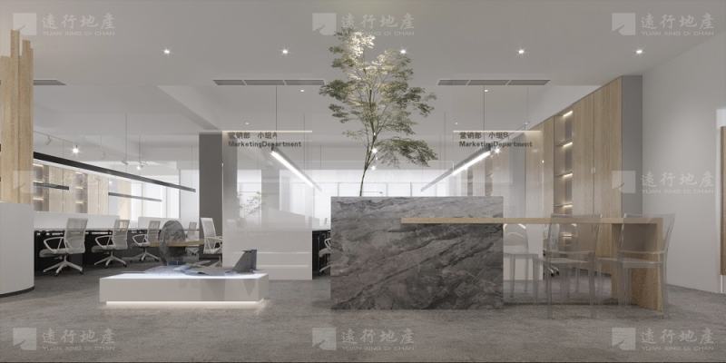 远行丨广东现代广告创意中心丨精装修配家具丨使用率高_2