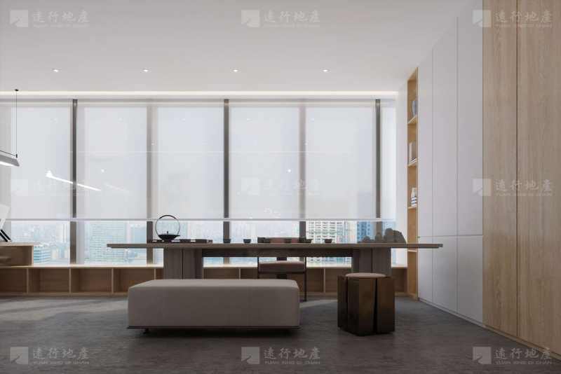 远行丨广东现代广告创意中心丨精装修配家具丨使用率高_3