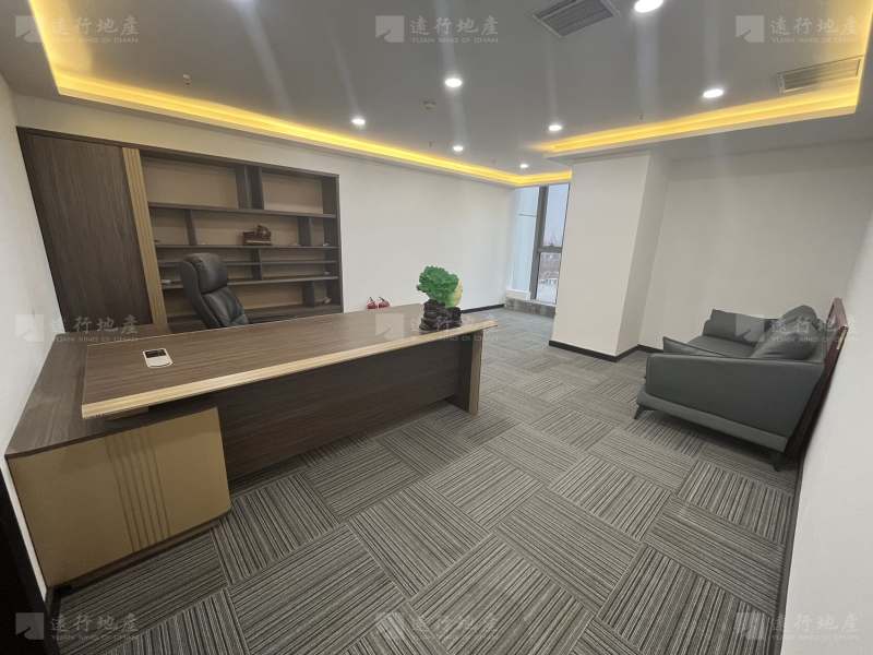 总部企业基地 500平方 高层视野 精装修带家具_4