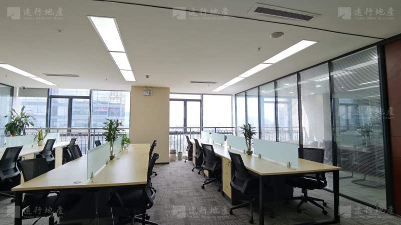 深圳星河双子塔200到整层甲级红本写字楼办公室出租开发商直租_3