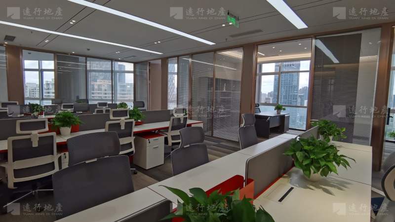 深圳星河双子塔开发商直租 200平起红本甲级写字楼办公室出租_1